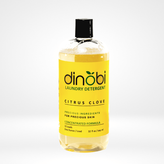 Alluring Citrus Clove Gentle Laundry Detergent - Dinobi Detergent: Powerful Plant - Based Laundry Detergent