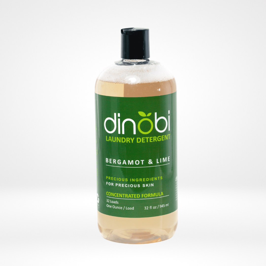 Bergamot + Lime Gentle Laundry Detergent - Dinobi Detergent: Powerful Plant - Based Laundry Detergent