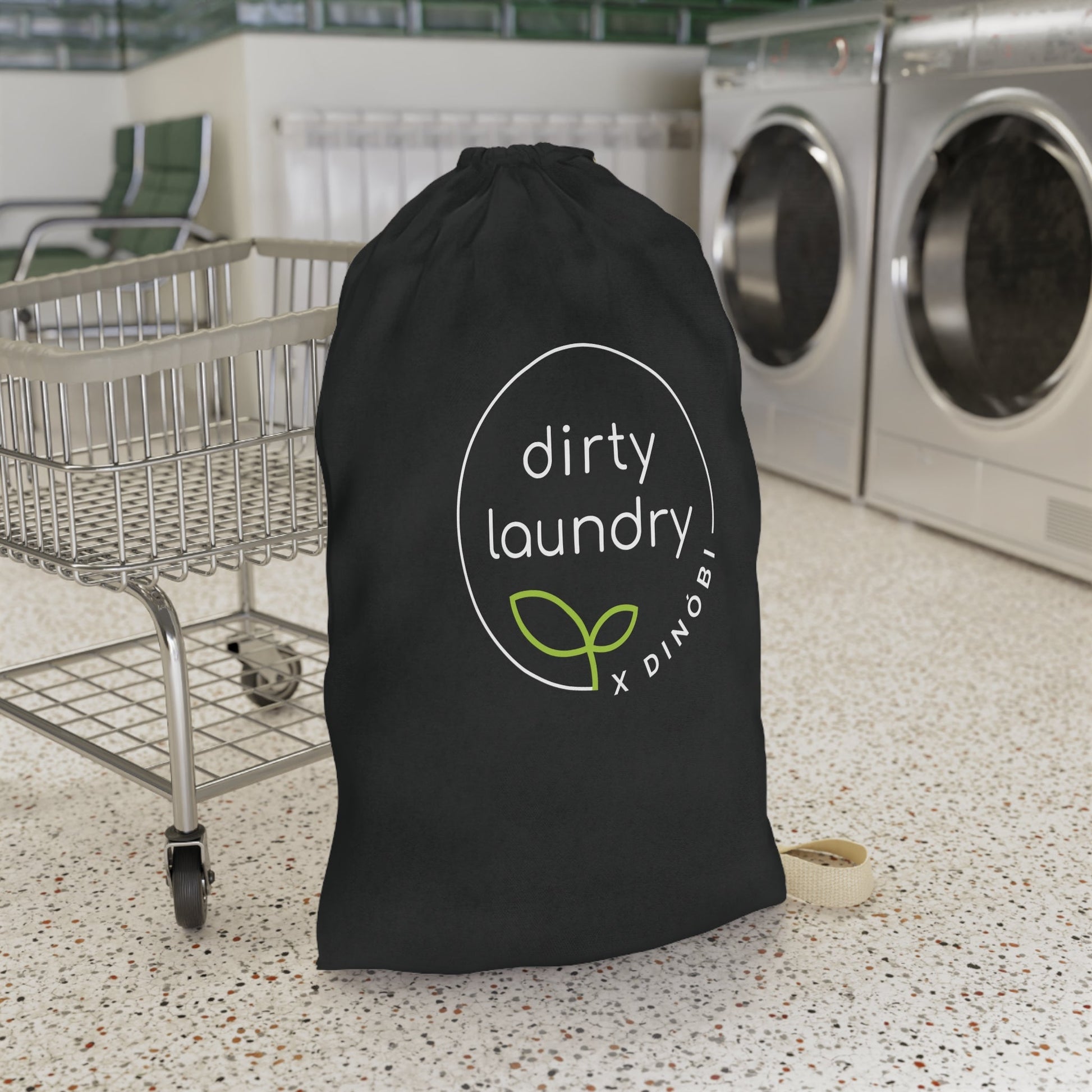 Dirty Laundry Bag - Dinobi Detergent: Powerful Plant - Based Laundry Detergent