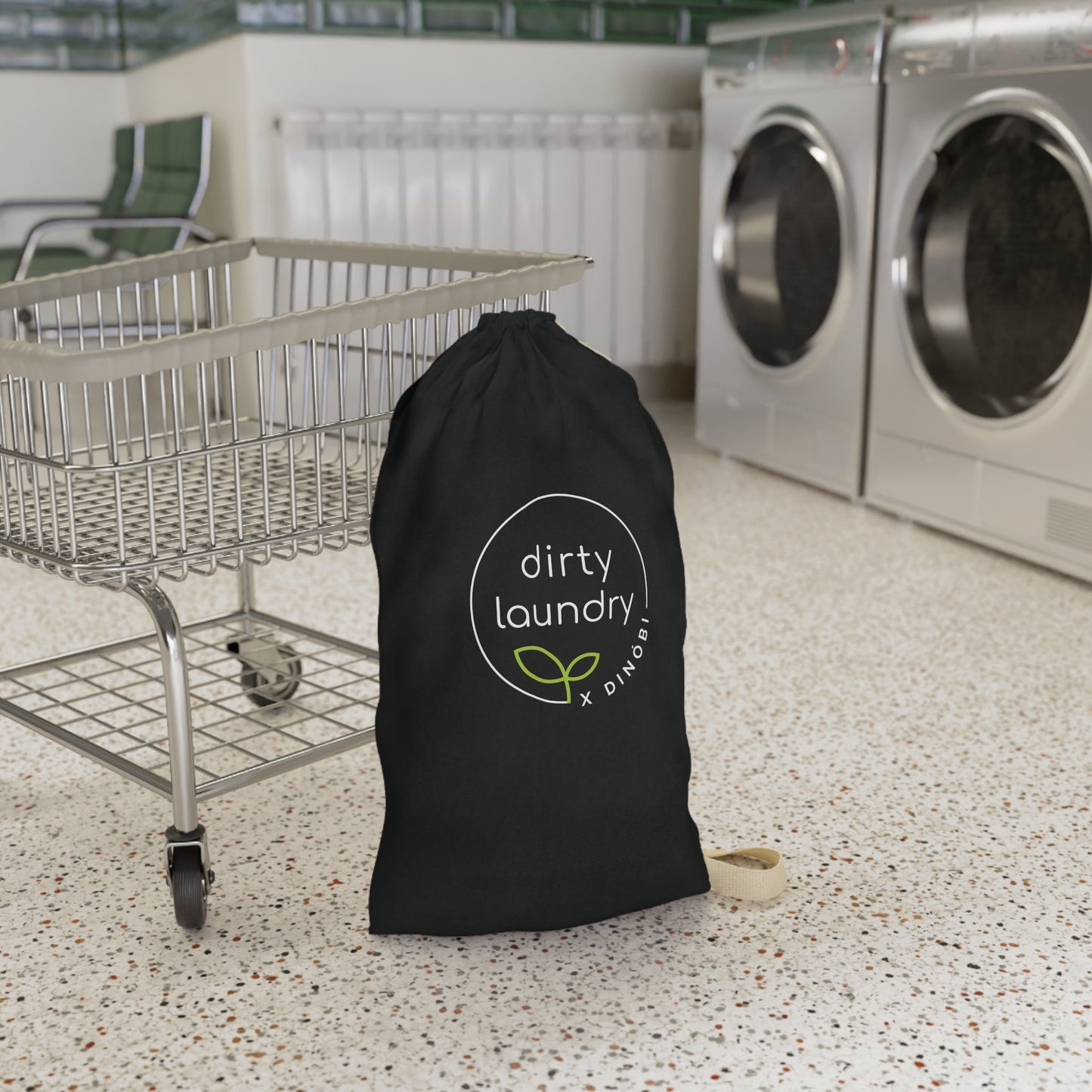 Dirty Laundry Bag - Dinobi Detergent: Powerful Plant - Based Laundry Detergent