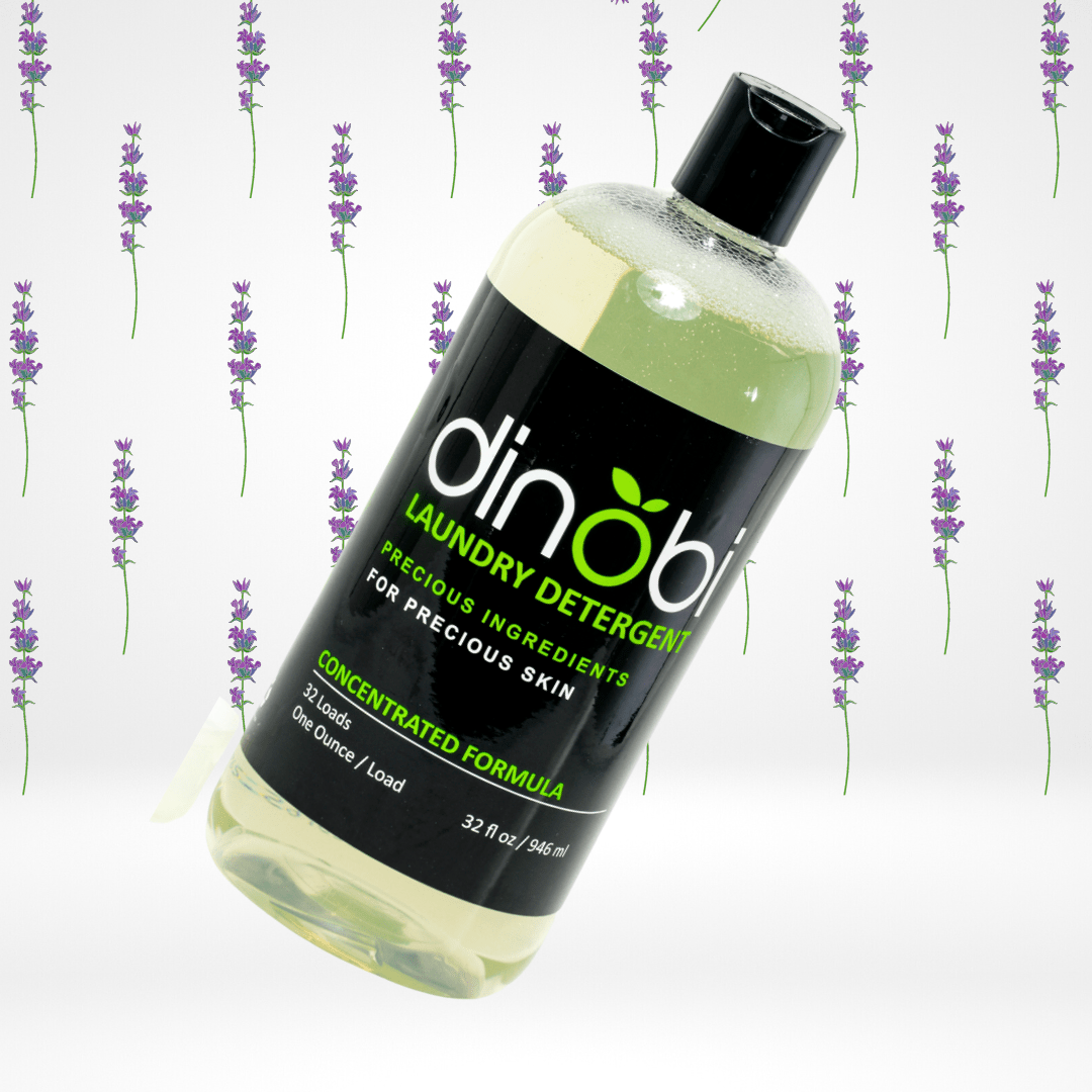 Original Calming Lavender Laundry Detergent - Dinobi Detergent: Powerful Plant - Based Laundry Detergent